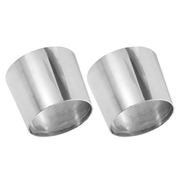 Unique Bargains 2pcs Car Mandrel Exhaust Bend Elbow Pipe 304 Stainless Steel Concentric Reducer 3.5" OD to 4" OD