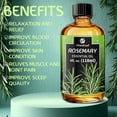 thumbnail image 3 of OrientLeaf Rosemary Oil, Pure Essential Oil for Hair Growth, Skin Care, Diffuser, Massage, Add to Shampoo and Conditioner, 4.16 Fl.Oz (118ml), 3 of 8