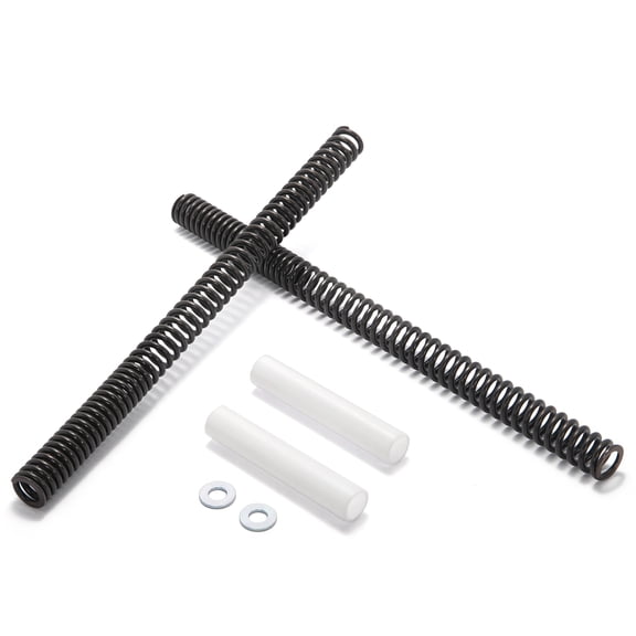 39mm Heavy Duty Front Fork Spring Kit For Harley Dyna FXRT 1988-1993 Iron 883 XL883N 2009-2015 Sportster 883 1200 XLH883 XLH1200 1988-2003 Low Rider FXDL 1993-2005 1200 Custom XLC 1996-2003