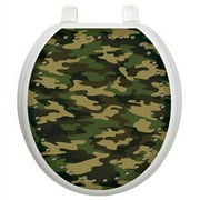 Toilet Tattoos Youth Army Camouflage Toilet Seat Decal