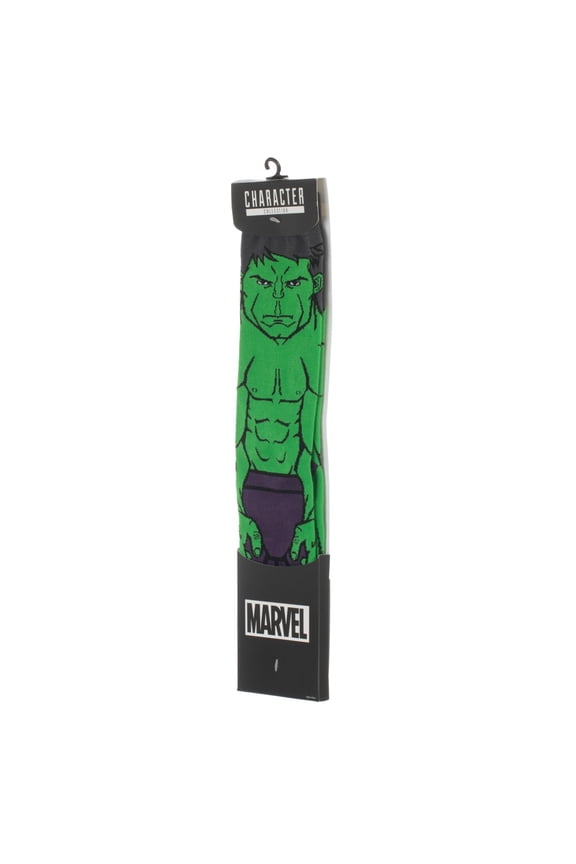 Marvel Avengers Hulk Character 360 Crew Socks for Men