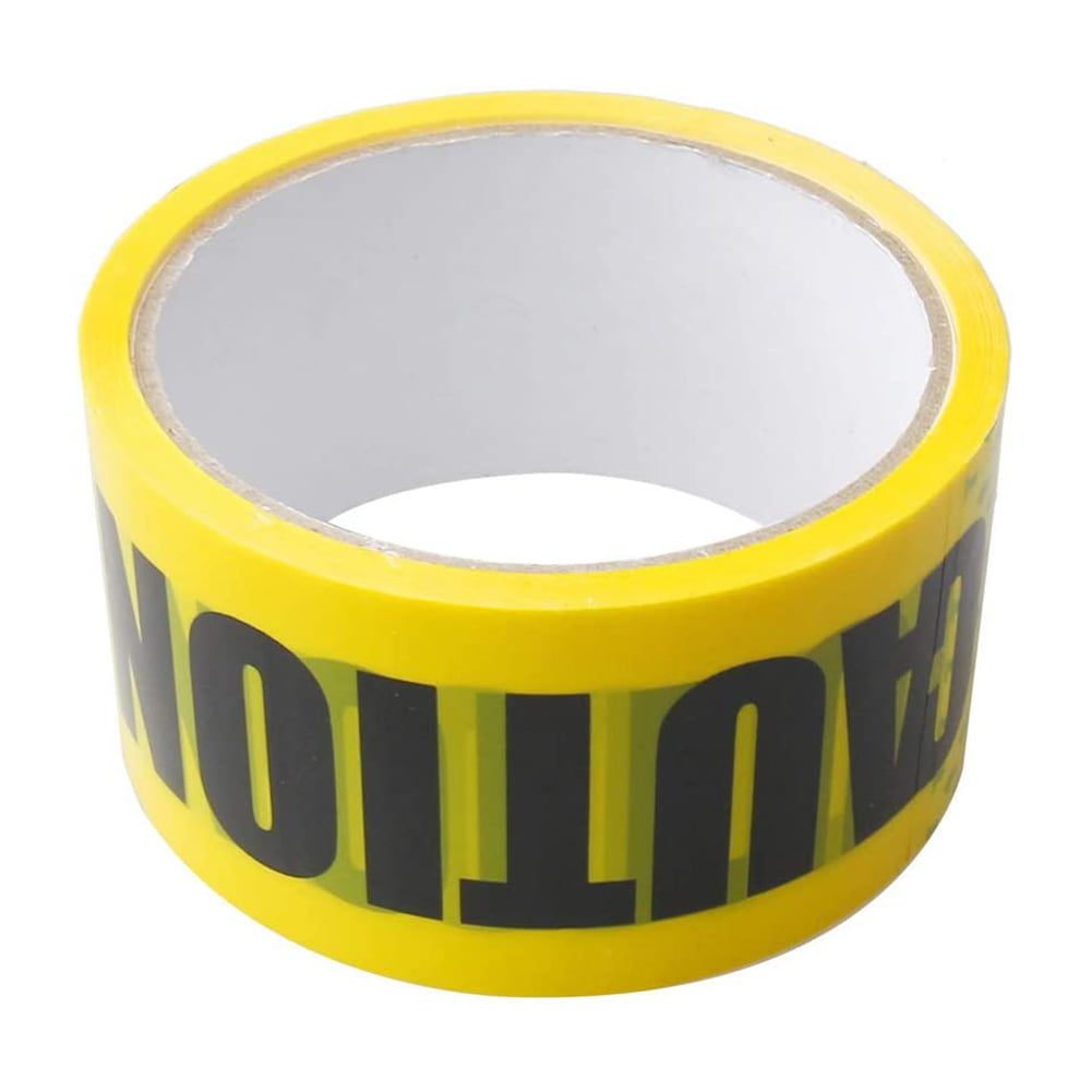 50mx5cm Yellow Caution Tape Sticker For Safety Barrier Police Barricade Warning 