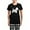 With Checker Pant, variant on CafePress - Women's Dark Pajamas - Women's Short Sleeve Print T-Shirt and Pants Dark Cotton Pajama Set