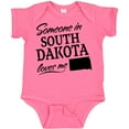 thumbnail image 3 of Inktastic Someone in South Dakota Loves Me Boys or Girls Baby Bodysuit, 3 of 5