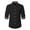 Black, variant on Aueoeo Tee Shirts Mens, Men's Long Sleeve Button Down Shirt Casual Turn-Down Collar Regular-Fit Cotton Dress Shirts Blouse