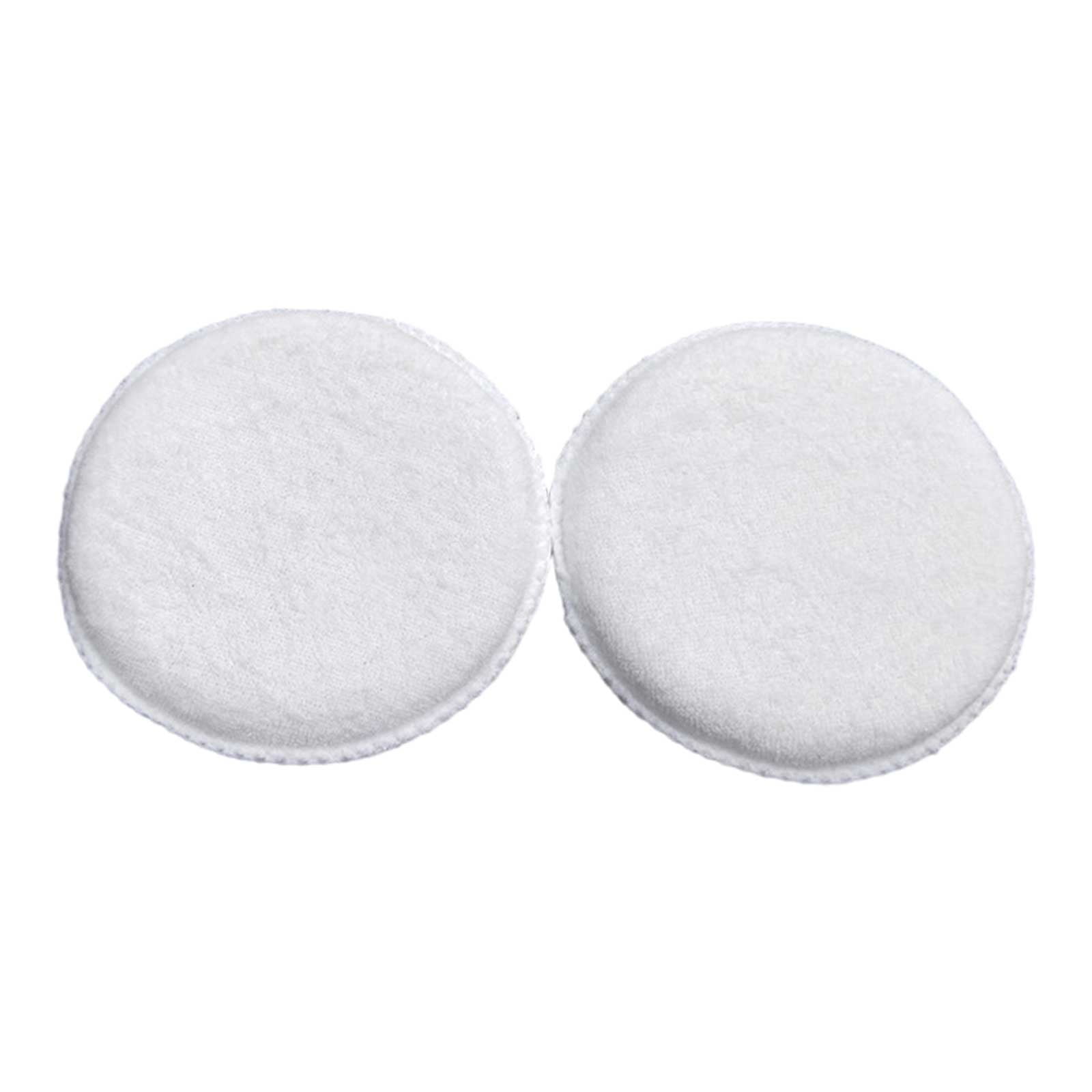 Car Care & Cleaning | Car Cleaning Tool Set for Wax Oils & Detailing - Microfiber Applicator Pads 2-Pack 2PCS 12 cm White