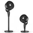 thumbnail image 5 of DREO Pedestal Fans for Home, 20dB Ultra Quiet, 2-in-1 Table Floor Fan, 29.2 ft/s Hyperfast Airflow, 90° Oscillation 105° Tilt Standing Fan, 3 Modes 8 Speeds with Remote, 8H Timer, Aroma Pad, 2026 New, 5 of 11