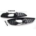 thumbnail image 4 of Fog Light Grill Honeycomb Mesh Hex Grille Intake Cover Racing Grille Cover Front Unit Auto Parts Vehicle Components Car Accessories Automotive Supplies right, 4 of 9