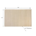 thumbnail image 3 of Maison Concepts Vinyl Placemat Linen Natural 12 X 18 (Ivory) 12" X 18" X 0.5" -Set of 12, 3 of 3