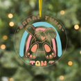 thumbnail image 4 of CafePress - Shake Your Cotton Tail - Acrylic Circle Christmas Ornament, 4 of 4