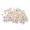 Blanc, variante sur Herwey 11 Couleurs 100 Pcs Gerbera Artificiel Marguerite Tête de Fleur en Tissu Mariage Fête Bricolage Décoration Artisanat, Têtes de Fleur de Marguerite, Têtes de Fleur