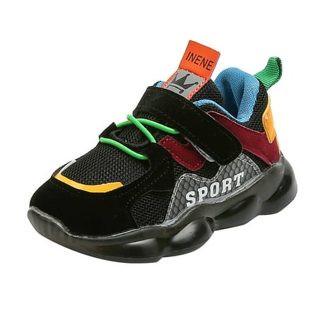 

ZENMELE Kids Sneakers Mesh Running Shoe Shoes Mesh Sport Kids Boys Toddler Baby Breathable Running Girls Baby Shoes Sports Shoe 5.5Y-6Y