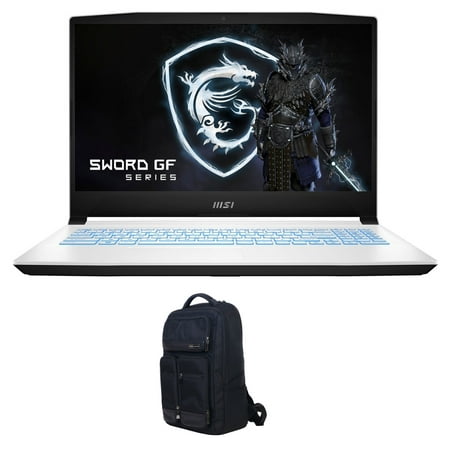 MSI Sword 15 Gaming/Entertainment Laptop (Intel i7-12650H 10-Core, 15.6in 144Hz Full HD (1920x1080), GeForce RTX 3070 Ti, 32GB RAM, Win 10 Pro) with Atlas Backpack