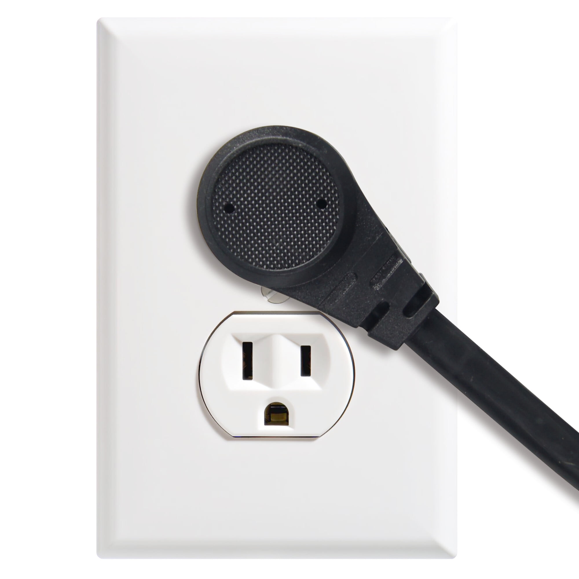 Hyper Tough Indoor 10-Outlet 10ft Surge Protector 2480-Joule Protection with 4 USB Ports, Black