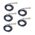 thumbnail image 4 of TICFOX 5 Uds NPN Normalmente Abierto TypeHall Interruptor Sensor De Proximidad Aleación De Aluminio Sensible Hall Interruptor Sensor Para Neumático 6-30VDC, 4 of 7