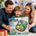 thumbnail image 5 of BIGODY 3-in-1 Dinosaur Bean Bag Toss Game Set, Outdoor Games for Family Games & Toddler Outdoor Toys, Portable Foldable Outdoor Playset for Kids Ages 1-3 4-8, 5 of 7