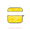Lemon yellow, variant on abbyrose Citrus Twist AirPod Case