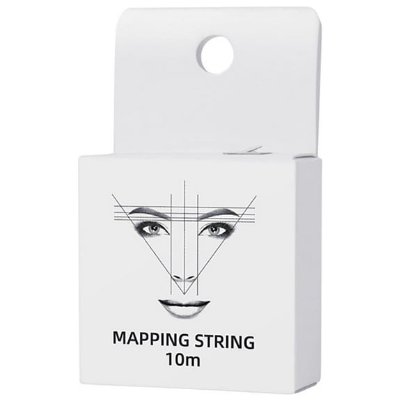 Bradem Eyebrow Line, Pre Inked Mapping String Microblading Eyebrow Marker Thread Line Tool 10ml