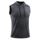 thumbnail image 5 of Camiseta con Capucha Casual Impresa para Hombres, Blusa sin Mangas con Cordón Deportivo para Gimnasio Y Desgaste Al Aire Libre, Top Atlético Transpirable, Sudadera Ligera, 5 of 5