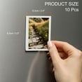 thumbnail image 2 of Uxcell 2.5 x 3.5 Inch Magnetic Picture Frames for Refrigerator, White, 10 Packs, 2 of 5