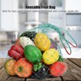 thumbnail image 4 of Bolsa de Almacenamiento de Frutas de Malla de Nailon Reutilizable ANGGREK 2 uds, 4 of 8