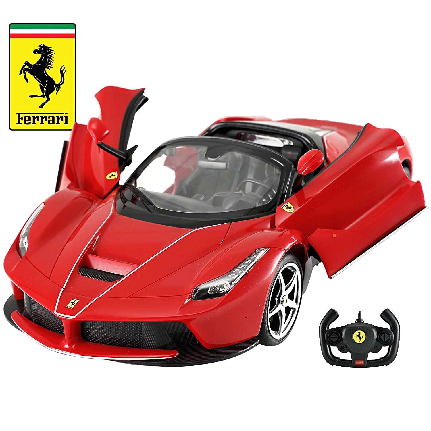 Ferrari LaFerrari Aperta RC Car w/ Drifting 1/14 Radio Remote Control - Red - Walmart.com