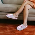 thumbnail image 3 of Psesaysky Cute Axolotl Print House Slippers for Woman with Arch Support Comfortable Cotton Indoor Slippers Slip on Closed Toe Home Shoes, Size 10.5-11.5, 3 of 7