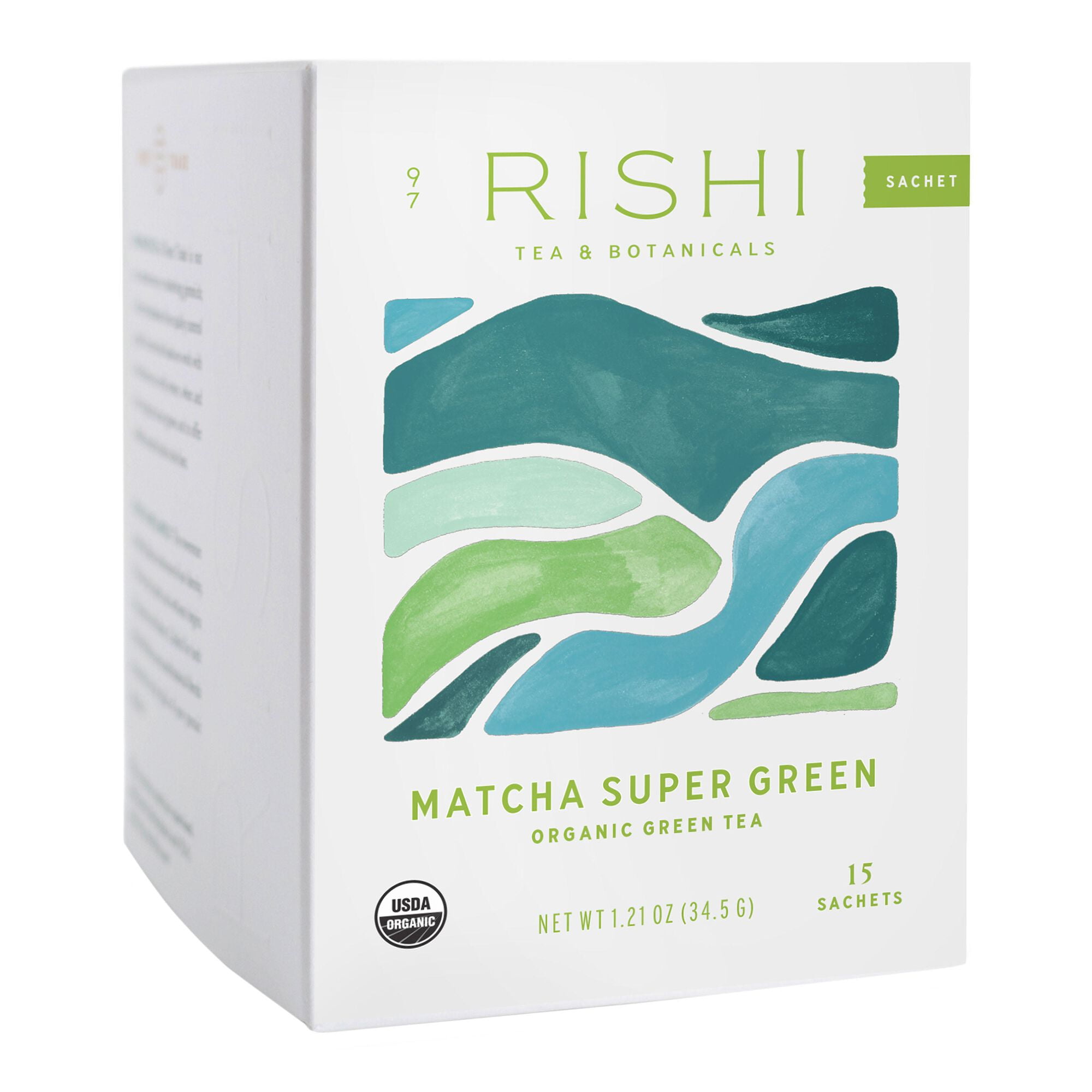 Rishi Matcha Super Green Tea 1.43oz Pack of 2