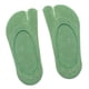 thumbnail image 4 of Calcetines invisibles para mujer, regalo de cumpleaños, calcetines transpirables con punta dividida para niña, con 2 dedos al descubierto Verde, 4 of 9
