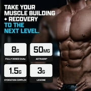 Nutrex Research EAA Hydration | EAAs + BCAA Powder | Muscle Recovery, Strength, Endurance | 8G Essential Amino Acids + Electrolytes | Blueberry Lemonade 30 Servings