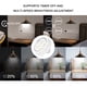 thumbnail image 2 of Luz de disco LED regulable con sensor táctil de lámpara de pared con control remoto de tornillo E26 / E27 Hugtrwg Para estrenar, 2 of 9