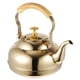 thumbnail image 1 of Tetera de metal con colador Hervidor de agua de cocina Tetera de acero inoxidable Aparato de cocina, 1 of 6