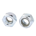 thumbnail image 2 of Unique Bargains 3/16'-24 Zinc Plated Nylock Self-Locking Nylon Insert Hex Lock Nut 100pcs, 2 of 2