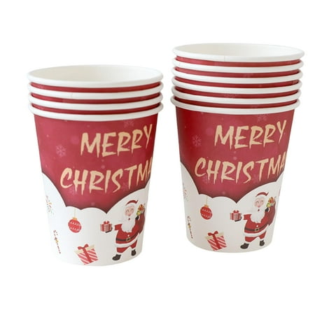 

Pnellth 1 Set Of Disposable Tableware Christmas Dinner Party Decoration Merry Christmas