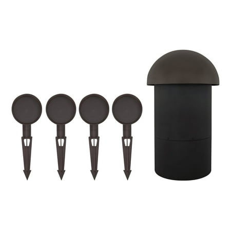 Sonance - PATIO4.1 - Patio Series 4.1-Ch. Outdoor Speaker System with In-Ground Subwoofer (Each) - Brown - image 2