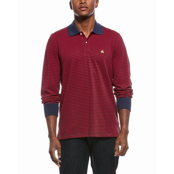 Brooks Brothers mens  Pique Polo Shirt, s, Red