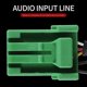 thumbnail image 2 of 6Pin Green Connector Stereo 3.5MM Audio Aux-in MP3 Cable Wire for Jazz Fit 2002-2006, 2 of 4