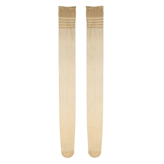 TELOLY Durable Thigh High Stockings,Flawless Stockings for Women,Seamless Reinforced Stockings