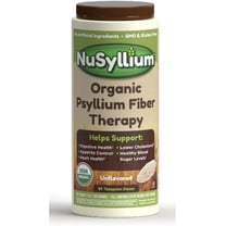 Nusyllium Organic Psyllium Husk Powder, Unflavored, Non-GMO, Gluten-Free, 21oz, 85 Servings