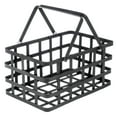 thumbnail image 6 of HUBERT® Black Metal Tobacco Basket with Handles - 12"L x 7 3/4"W x 6"H, 6 of 6