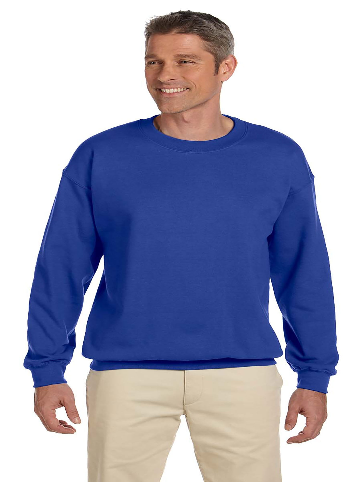 Hanes Men Ultimate Cotton Heavyweight Crewneck Sweatshirt, Style F260