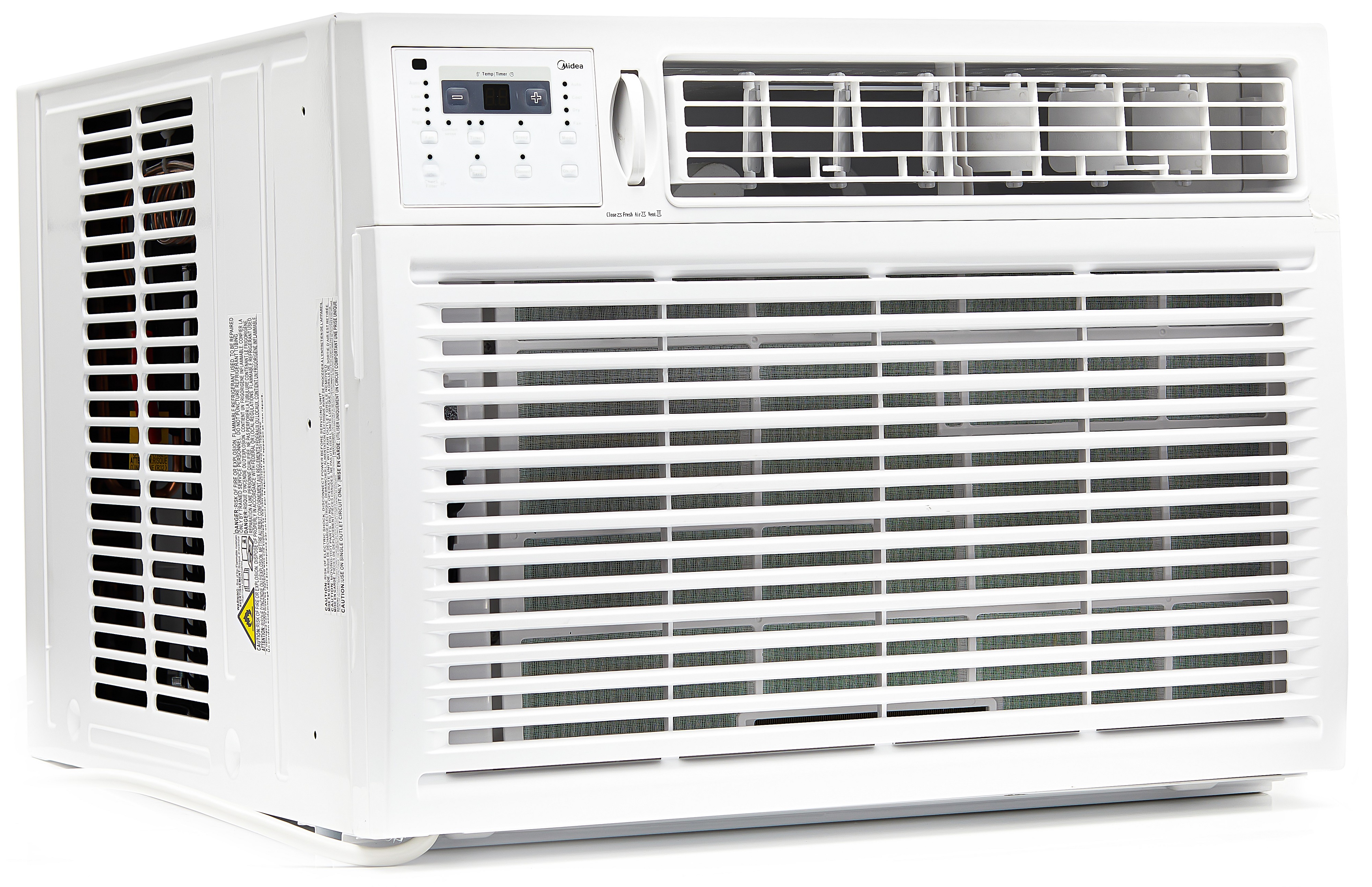Midea 18,000 BTU 230V Smart Window Air Conditioner with Comfort Sense Remote, White, MAW18S2WWT - image 4 of 18