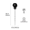 thumbnail image 5 of OXO SoftWorks 1.5 oz Baster with Cleaning Brush – Heat-Resistant, Flat Bulb, Easy-Grip, 5 of 5