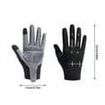 thumbnail image 2 of Breathable Thermal Gloves for Men Women - Waterproof Cycling Running Gloves with Touchscreen Compatibility, Lightweight Insulated Workout Gloves for Outdoor Sports in Spring Fall Winter, 2 of 5