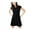 Black - 001, variant on Aeropostale Juniors Burnout A-Line Dress