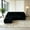 Left+Black, variant on AUU No-Assembly L-Shape Cloud Sectional Sofa – Corduroy Fabric, Deep Seat Modular Couch for Living Room or Bedroom