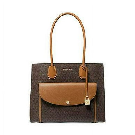 Michael Kors Mercer Ladies X-Large Two Tone Canvas Tote Bag 30F9GM9T4B-252