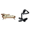 thumbnail image 1 of Sofá en miniatura para muñecas,Muebles de casa de muñecas a escala 1/12,modelo de sofá de madera,decoración,Figura de escritorio,Escultura abstracta de pensador para decoración de oficina, 1 of 8