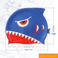 thumbnail image 1 of Cartoon swimming cap for kids, 1 of 5