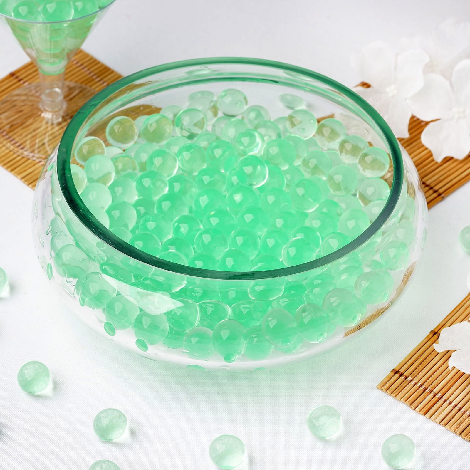 Water Beads Centerpiece decorating gel beads Vase Filler Spring Green 